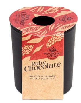shumee Sveča Smell Me Ruby Chocolate Black Soy