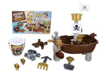 shumee Piratska ladja Pesek Set