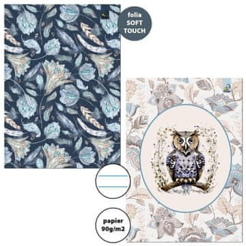 shumee Zvezek A4/32K 90g Boho linija (5 kosov)