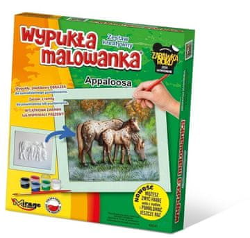 shumee Konveksna stran za barvanje konja - Appaloosa