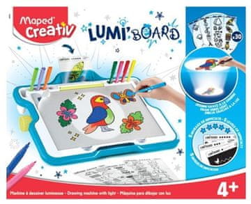shumee Svetleča tabla Lumi Board MAPED CREATIV