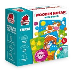 shumee Lesena mozaična izobraževalna igra - Kmetija
