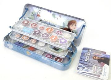 shumee Tristopenjska kovinska škatla s kozmetiko Frozen