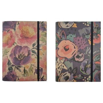 shumee Mapa A4 z zavihki Passion Flowers MIX z elastiko