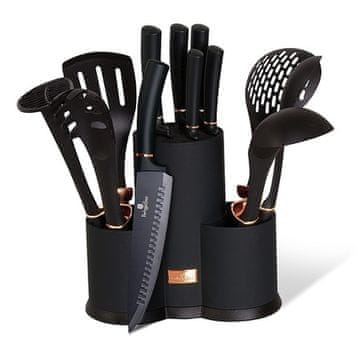 Berlingerhaus Komplet nožev BH-6254 12 ks Black Rose Collection