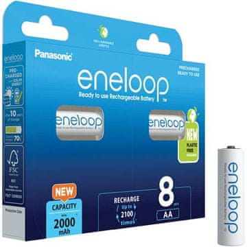 eneloop PANASONIC HR6 AA 3MCCE/8BE N