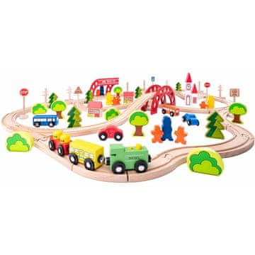 Woody 102193062 Vlakovna proga 90 kosov