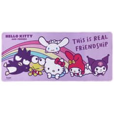 HELLO KITTY Hello Kitty Kuromi Velika podloga za mizo, protizdrsna podloga za tipkovnico za otroke, 80x35 cm