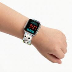 DreamWorks Gabijina mačja hišica Digitalna ura za dekleta, LED zapestna ura za dekleta