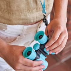 sarcia.eu Kompaktni potovalni daljnogled za otroke, 8-kratna povečava, trak + torbica