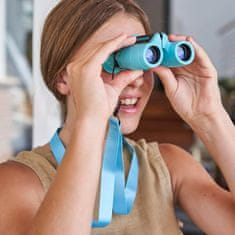sarcia.eu Kompaktni potovalni daljnogled za otroke, 8-kratna povečava, trak + torbica