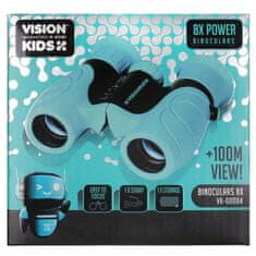 sarcia.eu Kompaktni potovalni daljnogled za otroke, 8-kratna povečava, trak + torbica