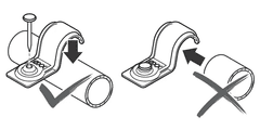 BOSCH Professional PRO EMS-40 kovinska kabelska prijemka, 100 kosov (1600A03C2F)