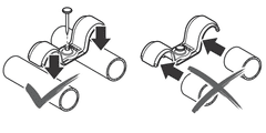BOSCH Professional PRO EMD-8 kovinska kabelska prijemka, 100 kosov (1600A03C2H)