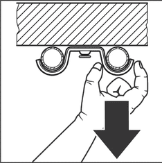 BOSCH Professional PRO EMD-10 kovinska kabelska prijemka, 100 kosov (1600A03C2J)