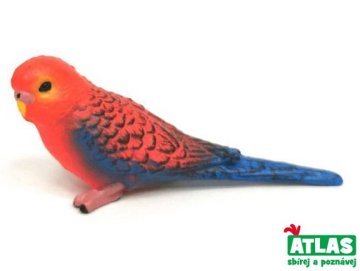 A - Figurica Rosela rdeča 7,5 cm