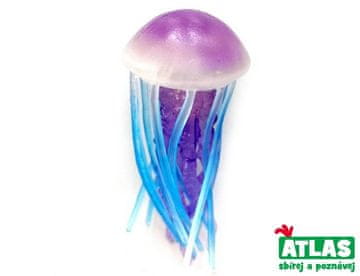 A - Figurica meduze Svetla krožnik 9 cm