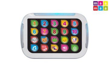 Izobraževalna tablica 19x13 cm na baterije Češko in angleško govoreča tablica z lučko