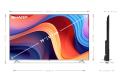 Sharp QLED TV sprejemnik 70GP6260E