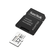 SanDisk 32GB High Endurance microSD Class 10 U3 V30 spominska kartica z adapterjem