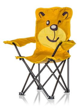Happy Green BEAR zložljivi stol za otroke nosilnost 35 kg