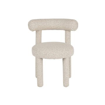 Livin Hill Oblazinjeni stol, LET77M, 62x80x58 cm, krem