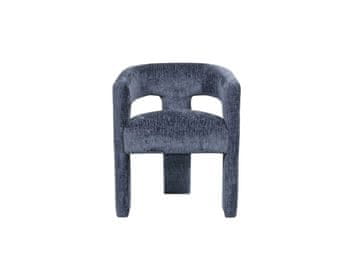 Livin Hill Oblazinjeni stol LET71NB 62x75x58 cm modra