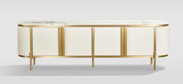 Livin Hill TV omarica, ST382C, 200x60x40 cm, bela