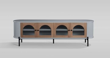 Livin Hill TV omarica, ST382, 200x60x40 cm, siva