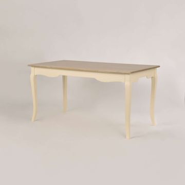 Livin Hill Jedilna miza, PE026, 160x78x80 cm, krem