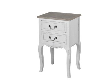 Livin Hill Nočna omarica, Rimini Bela RIW021, 41x67x31 cm, bela