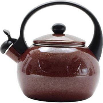 Emajlirani čajnik 2,2l bordo METAL, izdelan za BELIS/SFINX