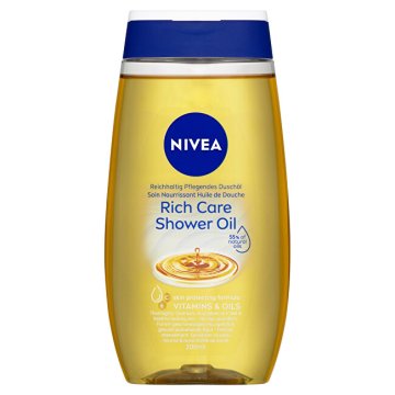 Nivea Olje za prhanje za zelo suho kožo Naravno olje 200 ml