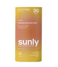 Attitude Mineralna krema za sončenje Tropical SPF 30 Sunly (mineralna krema za sončenje) 60 g