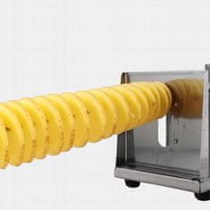 MG SpiralTwist spiralni rezalnik za krompir, črn