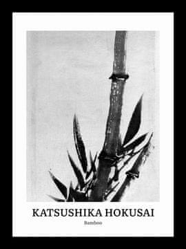 Zakito Posters Plakat 13x18cm Design Bamboo, Hokusai Vintage za Dnevno Sobo