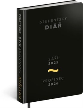 Študentski dnevnik 2025/2026 Academia (september 2025 - december 2026), 9,8 × 14,5 cm