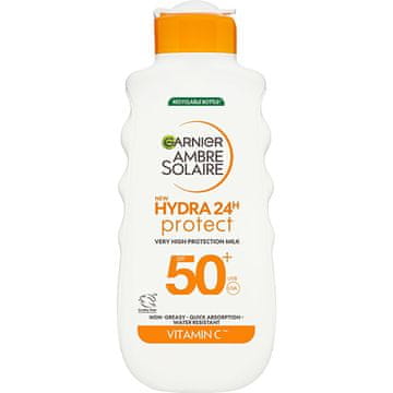 Ambre Solaire Hydra 24h Protect (mleko z zelo visoko zaščito) 175 ml