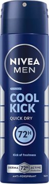 Nivea Antiperspirant v spreju za moške Cool Kick 150 ml