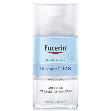 Eucerin DermatoCLEAN Micelarni odstranjevalec ličil za oči 125 ml