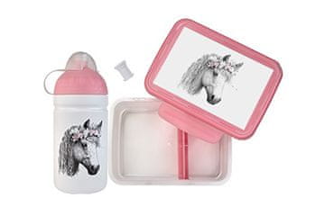 Komplet Zdrava steklenička 0,5 l in Zdrav prigrizek - Vesna