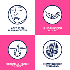 Veet Trakovi za vosek za obraz za občutljivo kožo 40 kosov