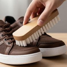 HOME & MARKER® Gumijasta krtača za semiš in nubuk, nežno čiščenje brez prask, učinkovito odstranjevanje umazanije | RUBSHOE