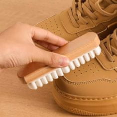 HOME & MARKER® Gumijasta krtača za semiš in nubuk, nežno čiščenje brez prask, učinkovito odstranjevanje umazanije | RUBSHOE