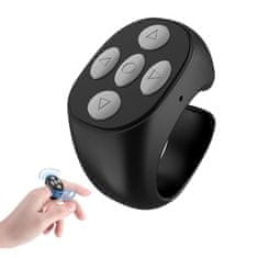 VYZIO® Brezžični daljinski upravljalnik na prst za telefon, Bluetooth 5.3, upravljanje aplikacij in selfije | TAPCONTROL
