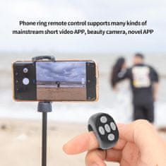 VYZIO® Brezžični daljinski upravljalnik na prst za telefon, Bluetooth 5.3, upravljanje aplikacij in selfije | TAPCONTROL