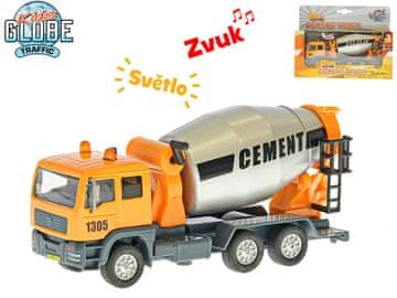 Kids Globe Prometni avtomobilski mešalnik 15 cm - na baterije