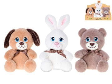 Plišasta žival z lokom 15 cm - sedeča