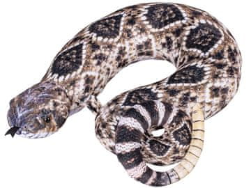 Plišasti potovalni vzglavnik Rattlesnake 40 cm