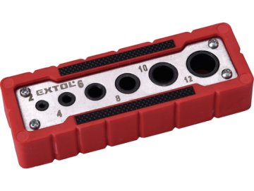 Extol Premium Predloga za vrtalni vodnik 8801920, O 2-4-6-8-10-12mm